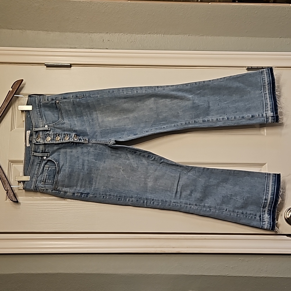 LOFT kick crop jeans